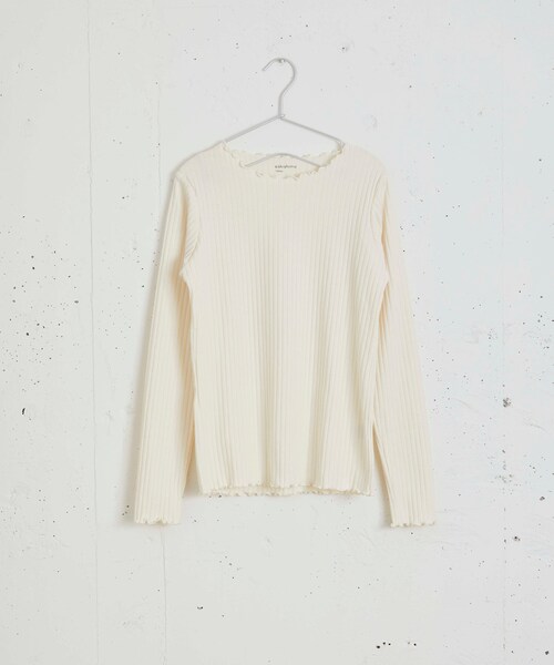 sakishimatokyo(サキシマトーキョー)の「sakishima tokyo カットソー offwhite(Tシャツ/カットソー・レディース・その他)」の2枚目の写真