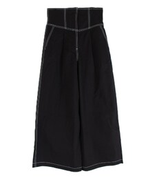 STYLEBLOCK | 綿ツイルハイウエストコルセットパンツ(その他パンツ)