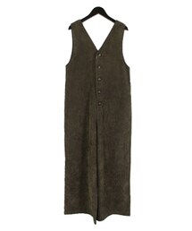 STYLEBLOCK | ジャガードコーデュロイフロント釦ロンパース(サロペット/オーバーオール)