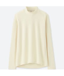 UNIQLO | ヒートテックストレッチフリースモックネックT（長袖）(Tシャツ/カットソー)