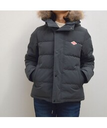 どりDANTON ダウンジャケット ダウンジャケット DANTON JD-8931 LAS／BLK／若干ヨゴレアリ ダウン