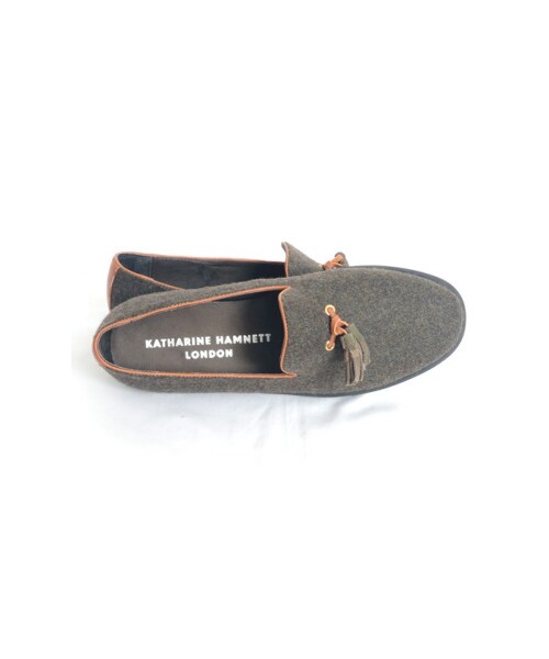 KATHARINE HAMNETT LONDON (キャサリンハムネットロンドン)の「TASSEL SLIP-ON(その他・メンズ・ブラック/ブラウン・L/S/M)」の7枚目の写真