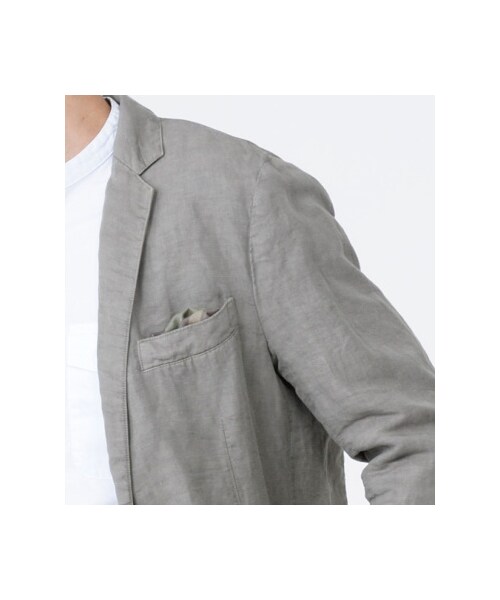 KATHARINE HAMNETT LONDON (キャサリンハムネットロンドン)の「TENCEL LINEN OVERDYE(その他・メンズ・ブルー/ベージュ・AL/S/M/L)」の5枚目の写真