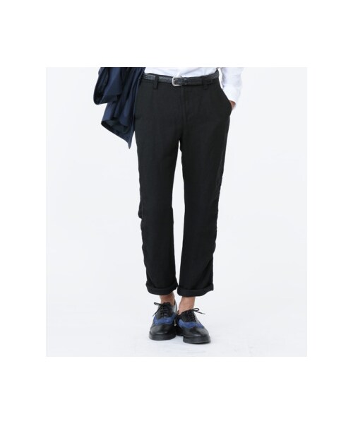 KATHARINE HAMNETT LONDON (キャサリンハムネットロンドン)の「TENCEL LINEN OVERDYE(その他・メンズ・ブラック/ブルー・L/S/M)」の1枚目の写真
