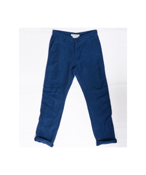 KATHARINE HAMNETT LONDON (キャサリンハムネットロンドン)の「TENCEL LINEN OVERDYE(その他・メンズ・ブラック/ブルー・L/S/M)」の2枚目の写真