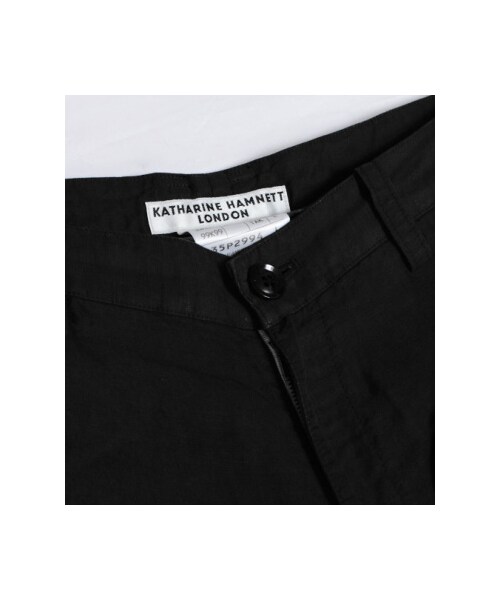 KATHARINE HAMNETT LONDON (キャサリンハムネットロンドン)の「TENCEL LINEN OVERDYE(その他・メンズ・ブラック/ブルー・L/S/M)」の6枚目の写真