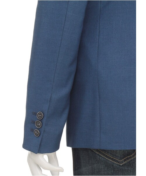 MORGAN HOMME（モルガンオム）の「TRパステル2BJK（983J41）（ジャケット/アウター・メンズ・ネイビー/ピンク/ブルー・L/AL/S/M）」の10枚目の写真