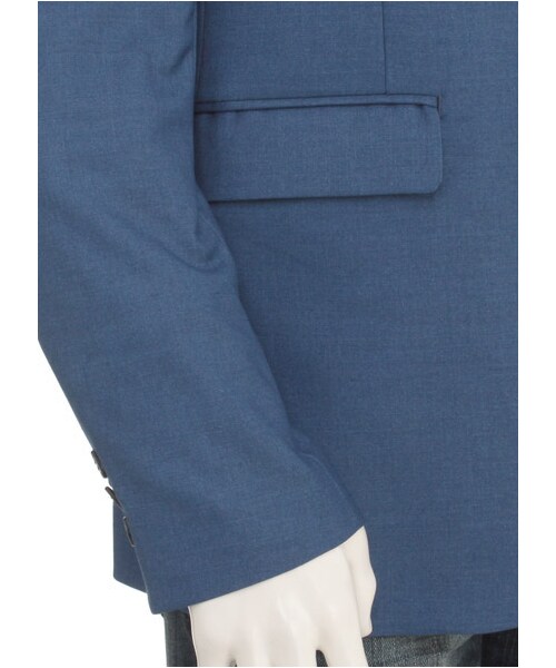 MORGAN HOMME（モルガンオム）の「TRパステル2BJK（983J41）（ジャケット/アウター・メンズ・ネイビー/ピンク/ブルー・L/AL/S/M）」の9枚目の写真