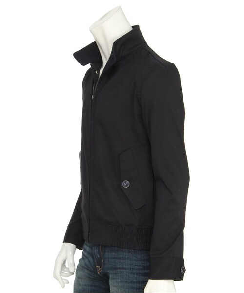 MORGAN HOMME（モルガンオム）の「トリコスイングトップ（983G41）（ジャケット/アウター・メンズ・ネイビー・L/M）」の4枚目の写真