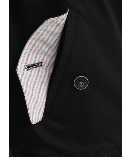 MORGAN HOMME（モルガンオム）の「トリコスイングトップ（983G41）（ジャケット/アウター・メンズ・ネイビー・L/M）」の6枚目の写真