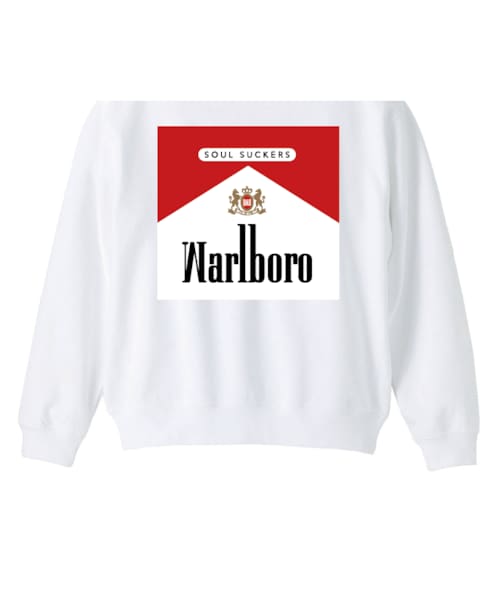 BAD(バッド)の「【受注限定商品】WARLBORO CREWNECK(パーカー・レディース・その他)」の3枚目の写真