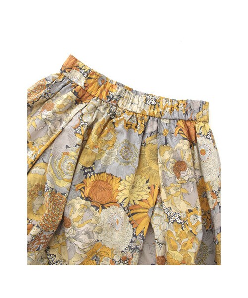 URBAN RESEARCH DOORS（アーバンリサーチドアーズ）の「リバティフラワーギャザースカート（スカート・レディース・イエロー/ブルー・one）」の7枚目の写真