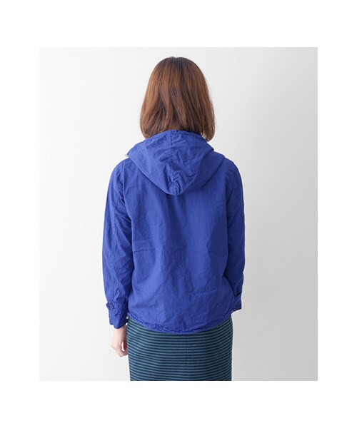 URBAN RESEARCH DOORS(アーバンリサーチドアーズ)の「カラージップパーカー(ジャケット/アウター・レディース・ピンクベージュ/イエローカーキ/グリーン/ブルー・one)」の12枚目の写真