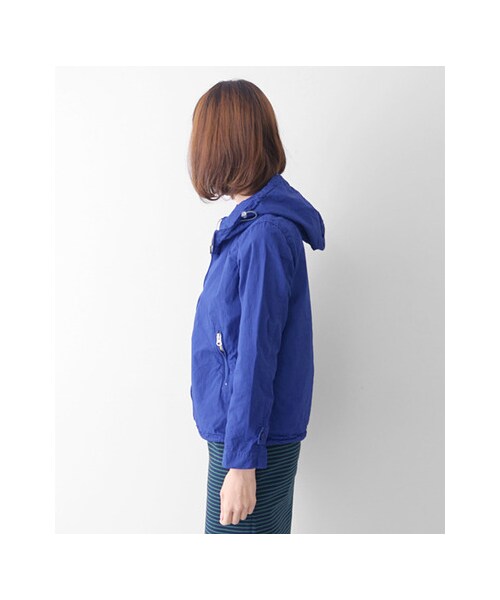 URBAN RESEARCH DOORS(アーバンリサーチドアーズ)の「カラージップパーカー(ジャケット/アウター・レディース・ピンクベージュ/イエローカーキ/グリーン/ブルー・one)」の11枚目の写真