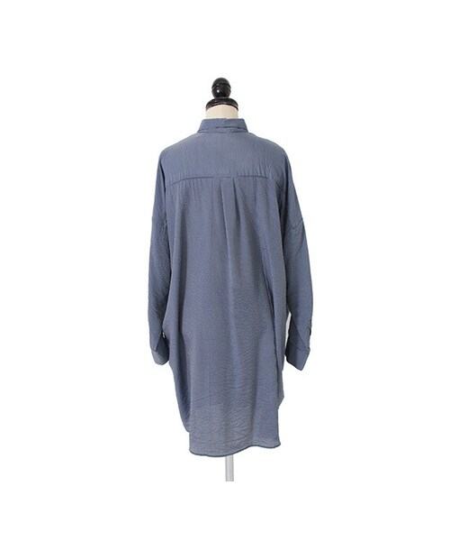 URBAN RESEARCH Sonny Label(アーバンリサーチサニーレーベル)の「ストライプシャツワンピース(ワンピース/ドレス・レディース・ネイビー/ベージュ・FREE)」の7枚目の写真