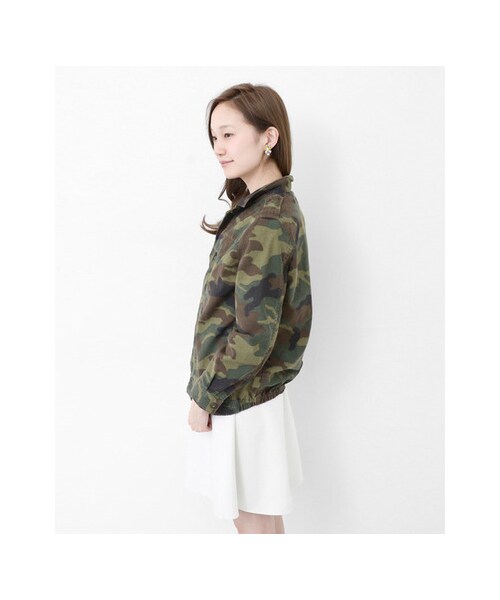 URBAN RESEARCH（アーバンリサーチ）の「F-2カモフラジャケット（ジャケット/アウター・レディース・カモフラ・FREE）」の4枚目の写真