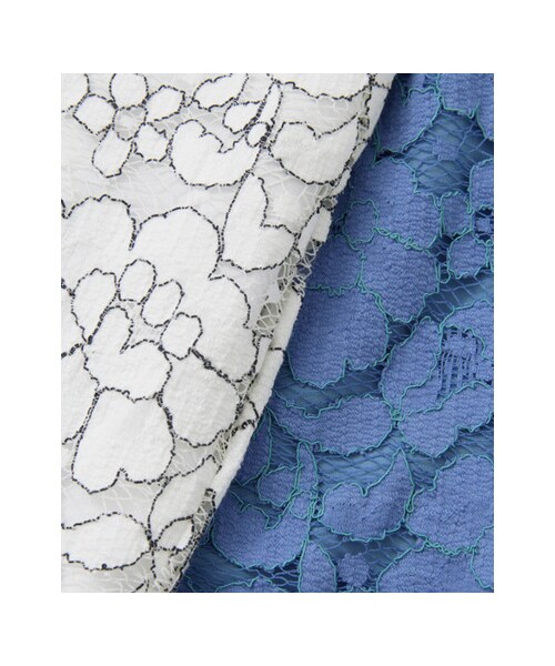 URBAN RESEARCH（アーバンリサーチ）の「レースタイトスカート（スカート・レディース・オフ系/ブルー系・FREE）」の12枚目の写真