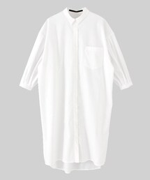 KBF | KBF+ 袖ボリュームタックシャツワンピース(ワンピース/ドレス)