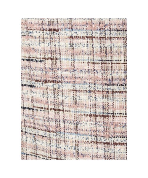 31 Sons de mode（トランテアン　ソン　ドゥ　モード）の「ツイードシャツカラーノースリプルオーバー《予約アイテム》（シャツ・ブラウス・レディース・ピンク/ブルー・３６/３８）」の9枚目の写真