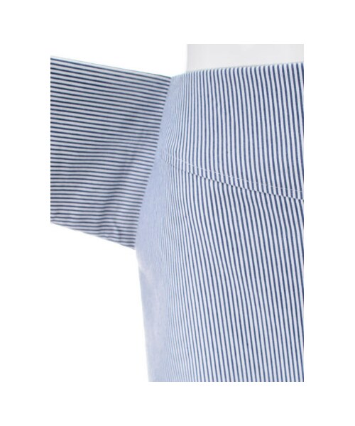 31 Sons de mode（トランテアン　ソン　ドゥ　モード）の「シャツ袖付きストライプスカート（スカート・レディース・ネイビー/イエロー/ミント・３６/３８）」の9枚目の写真