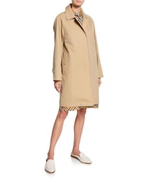BURBERRY（バーバリー）の「Burberry Camden Car Coat w/ Check