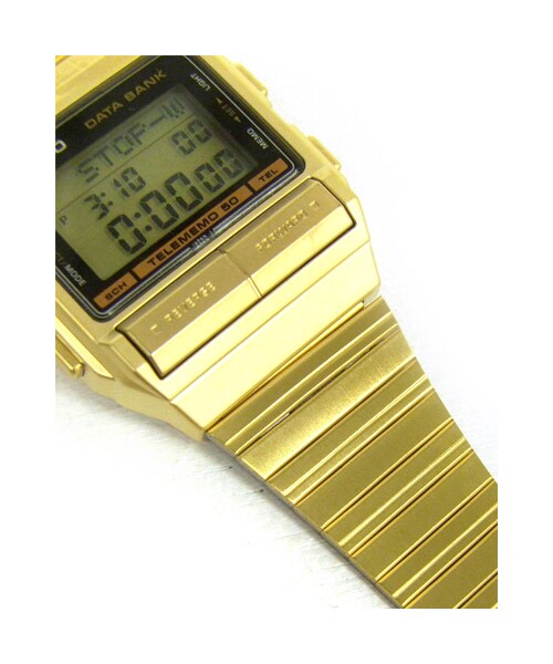 CASIO（カシオ）の「【casio/カシオ】データバンクブレスウォッチ●メール便不可●（腕時計・レディース・ゴールド・フリー）」の9枚目の写真