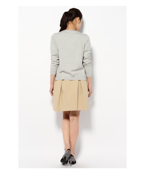 plage（プラージュ）の「イレギュラーヘム SK（ひざ丈スカート・レディース・ネイビー/ベージュ・36/38）」の6枚目の写真