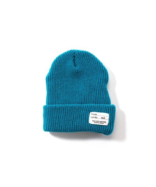 SLOBE IENA(スローブイエナ)の「ニットキャップ(ニットキャップ・レディース・ネイビー/ピンク/レッド/サックスブルー/ブルー A/ブラック/ナチュラル/ピンク A・フリー)」の5枚目の写真