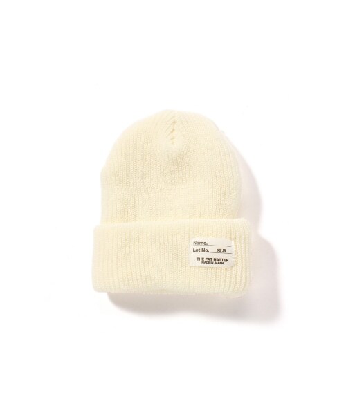SLOBE IENA(スローブイエナ)の「ニットキャップ(ニットキャップ・レディース・ネイビー/ピンク/レッド/サックスブルー/ブルー A/ブラック/ナチュラル/ピンク A・フリー)」の2枚目の写真
