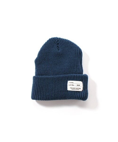 SLOBE IENA(スローブイエナ)の「ニットキャップ(ニットキャップ・レディース・ネイビー/ピンク/レッド/サックスブルー/ブルー A/ブラック/ナチュラル/ピンク A・フリー)」の4枚目の写真