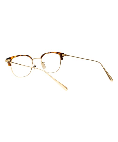 Oh My Glasses TOKYO(オーマイグラス)の「Oh My Glasses TOKYO Roy omg-109-DM-48(メガネ・鼈甲・48□21-145)」の4枚目の写真