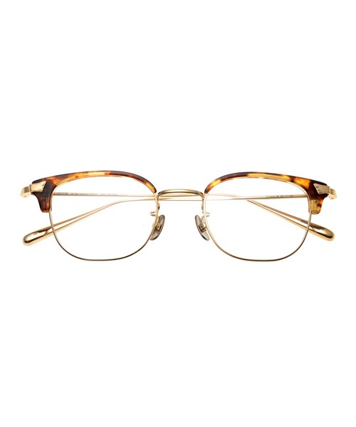 Oh My Glasses TOKYO(オーマイグラス)の「Oh My Glasses TOKYO Roy omg-109-DM-48(メガネ・鼈甲・48□21-145)」の5枚目の写真