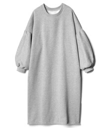 GRL | 裏起毛バルーンスリーブスエットワンピース(ワンピース)