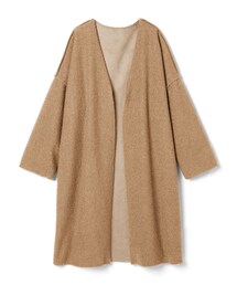 GRL | ノーカラーボアガウンコート(その他アウター)