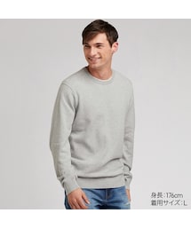 UNIQLO | スーピマコットンクルーネックセーター（長袖）(ニット/セーター)