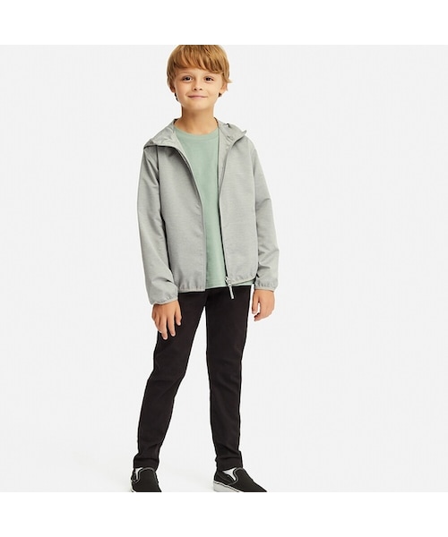 UNIQLO（ユニクロ）の「BOYS ウルトラストレッチイージーパンツ（その他パンツ・キッズ・OLIVE 56/BEIGE 32/BLACK 09/ORANGE 24・130/100/120/160/110/150/140）」の2枚目の写真