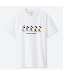 UNIQLO | セレブレイト ミッキー グラフィックT（半袖）(Tシャツ/カットソー)