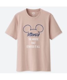 UNIQLO | セレブレイト ミッキー グラフィックT（半袖）(Tシャツ/カットソー)