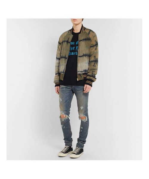 AMIRI THRASHERダメージデニムサイズ28 AMIRI THRASHERダメージデニムサイズ28