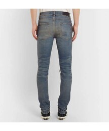 AMIRI アミリ 新品 LEATHER THRASHER デニム 30インチ AMIRI アミリ THRASHER JEAN ダメージ加工 スラッシャー
