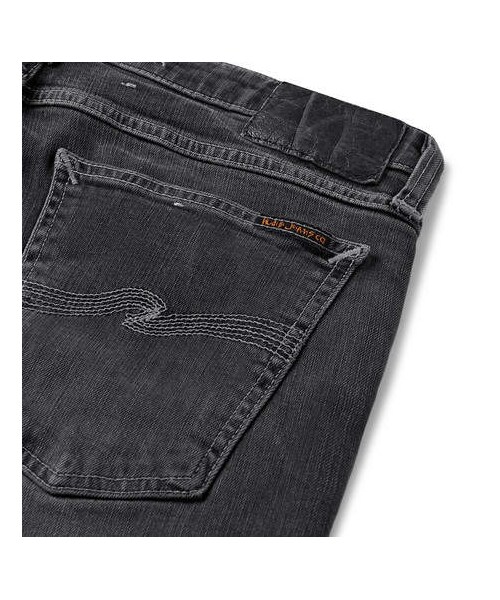 Nudie Jeans（ヌーディージーンズ）の「Nudie Jeans Skinny Lin Organic Stretch-Denim Jeans（デニムパンツ・メンズ・Gray・30w 32l/31w 32l/28w 32l/32w 32l/38w 34l/34w 34l/36w 34l/36w 32l/33w 32l/32w 34l/34w 32l/33w 34l）」の5枚目の写真