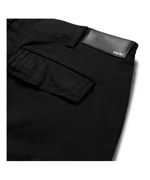 AMIRI（アミリ）の「AMIRI Black Mx1 Slim-Fit Tapered Stretch-Cotton