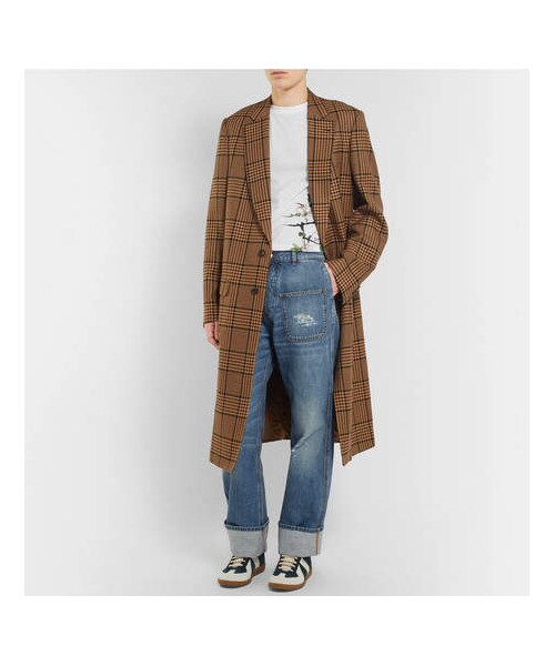 LOEWE(ロエベ)の「Loewe Slim-Fit Printed Cotton-Jersey T-Shirt(Tシャツ/カットソー・メンズ・White・XS/S/M/L)」の4枚目の写真