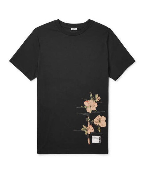 LOEWE（ロエベ）の「Loewe Slim-Fit Printed Cotton-Jersey T