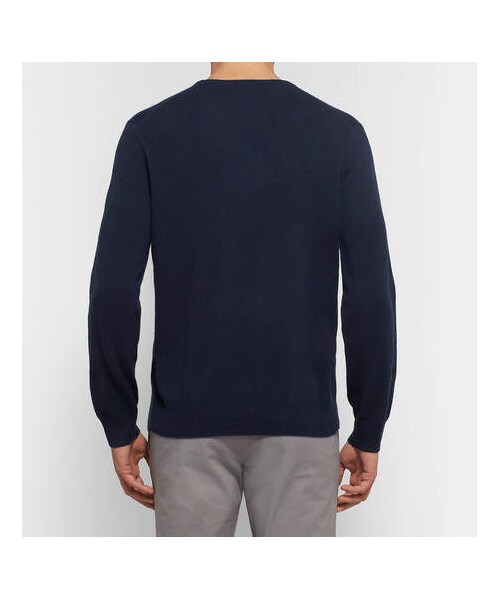 POLO RALPH LAUREN（ポロ ラルフ ローレン）の「Polo Ralph Lauren Cashmere Sweater（ニット/セーター・メンズ・Blue・M/L/S/XL/XXL）」の3枚目の写真
