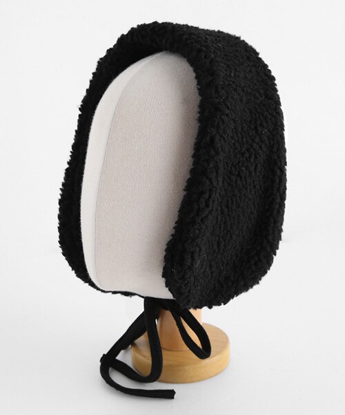 DHOLIC（ディーホリック）の「ストラップボアイヤーマフラー（イヤーマフ・レディース・ホワイト/グレー/ブラック/ピンク/ブラウン・FREE）」の2枚目の写真