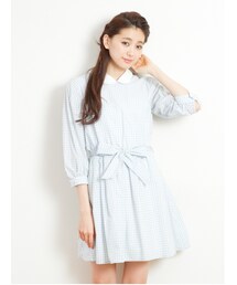 earth music&ecology | ギンガムチェックワンピース(ワンピース/ドレス)