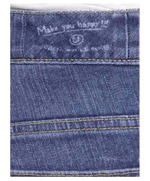 earth music&ecology（アースミュージックアンドエコロジー）の「MadeinJapanデニムパンツ（パンツ・レディース・ライトインディゴ/ダークインディゴ・S/M/L）」の9枚目の写真