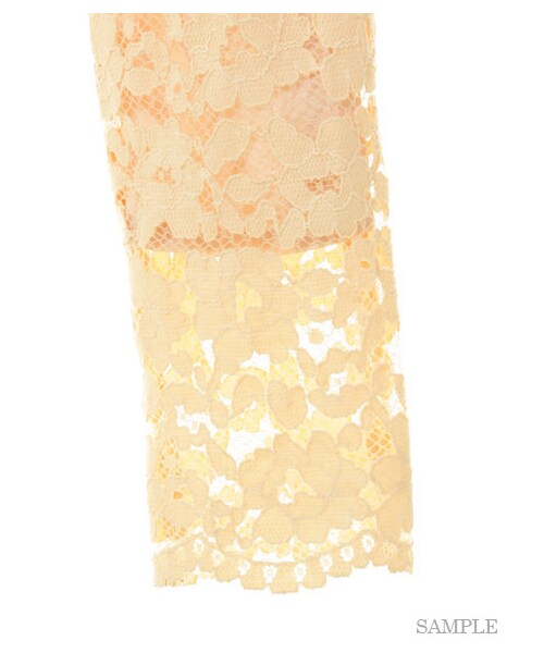 SNIDEL(スナイデル)の「サイドリボンサロペット(サロペット・レディース・YEL・0/1)」の8枚目の写真