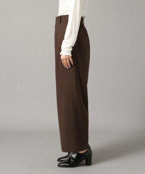 LOWRYS FARM（ローリーズファーム）の「キモウワイドパンツ（パンツ・アイボリー/グレーチェック/ブラウンチェック/ブラウン）」の11枚目の写真